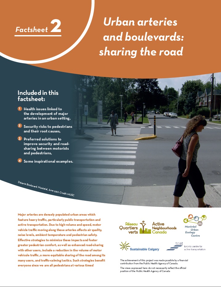 Fiche conseil - Artères et boulevards urbains: la cohabitation 