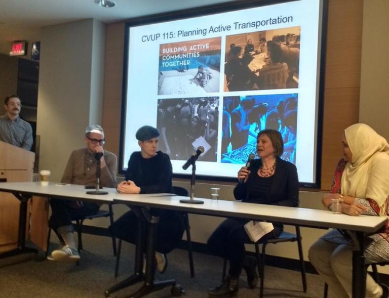 Image of co-designing the active city event panelists