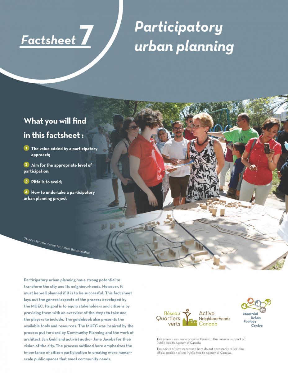 Fiche conseil - Urbanisme participatif