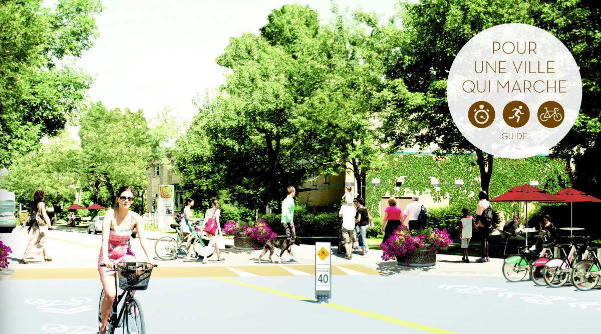 Guide - Une ville qui marche - Couverture