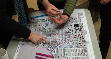 Grand Sudbury. Participatory map