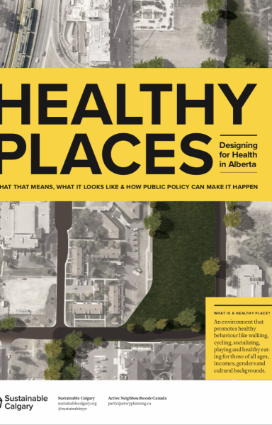 Healthy Places brochure cover 