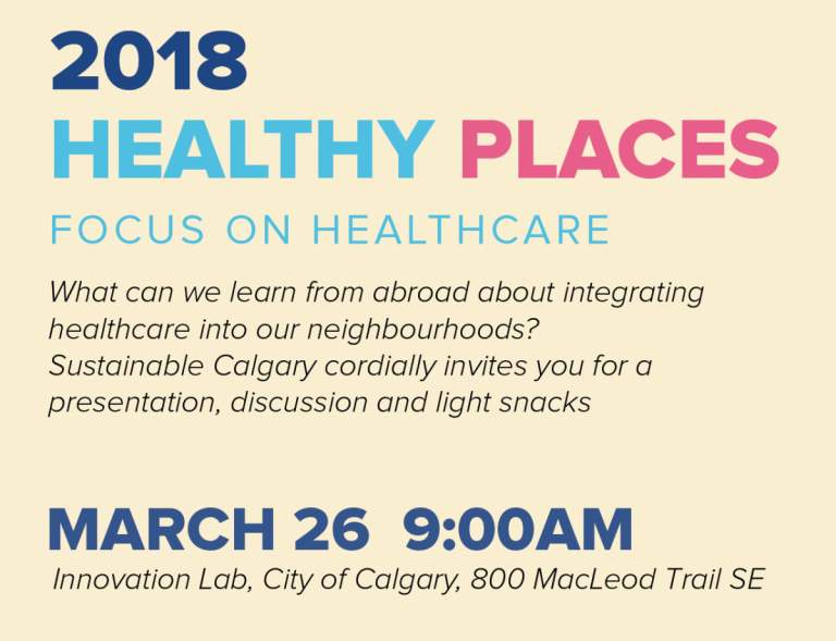 2018 Healthy Places Invitation 